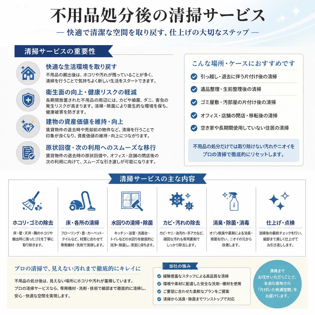 5. 清掃サービスのご紹介