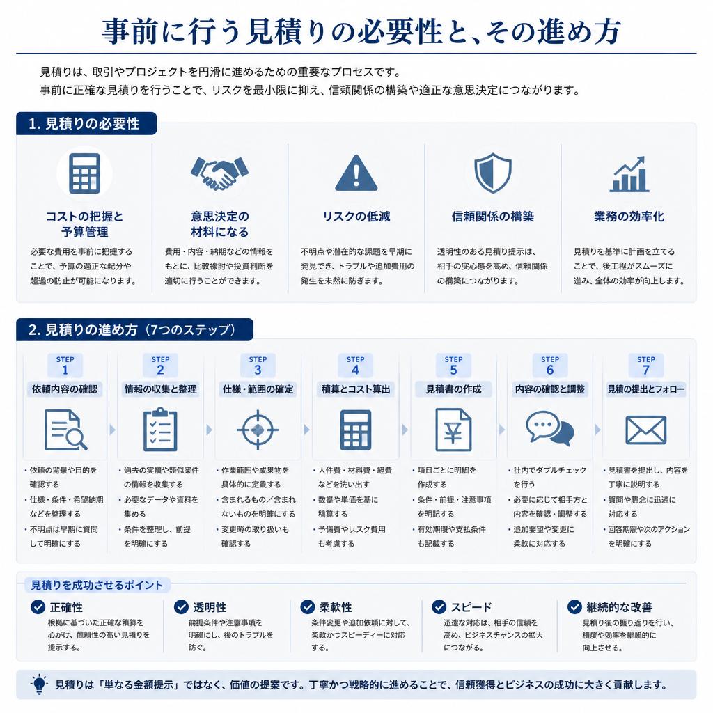 5. 見積りのご案内
