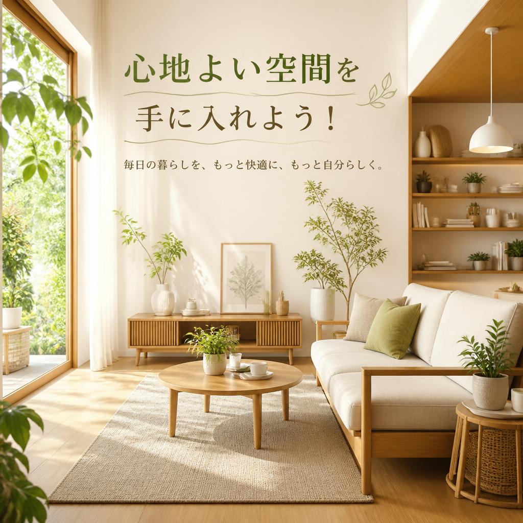 心地よい空間を手に入れよう！