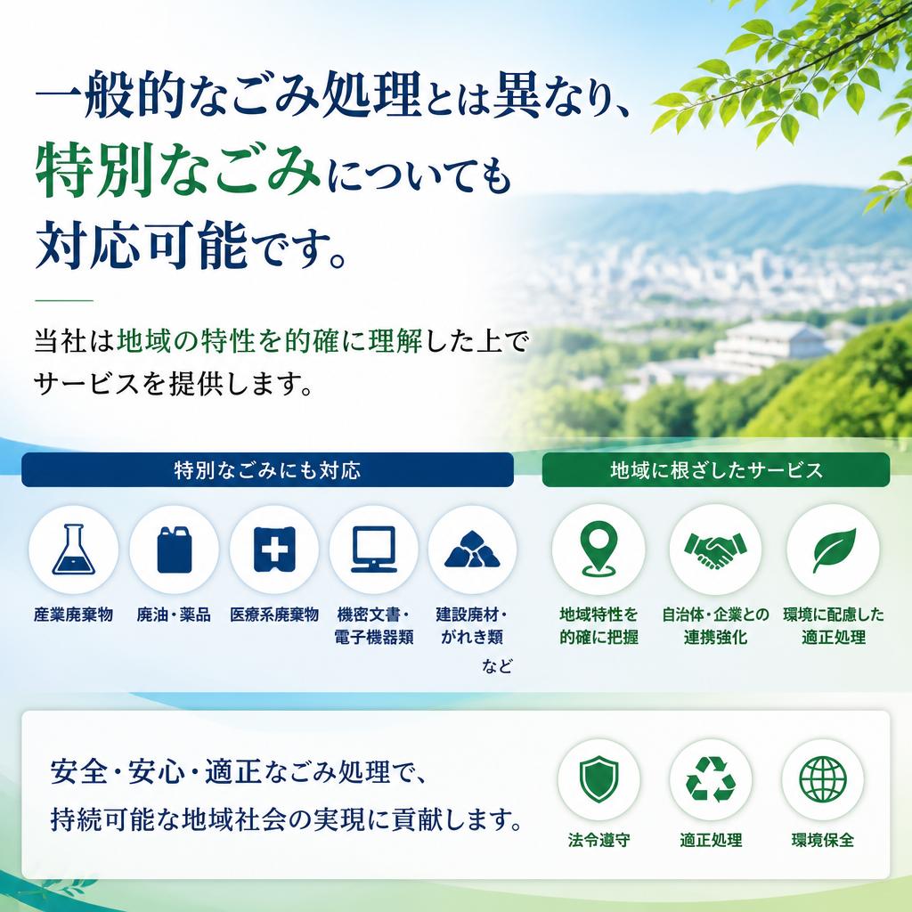 4. ごみ処理の専門性