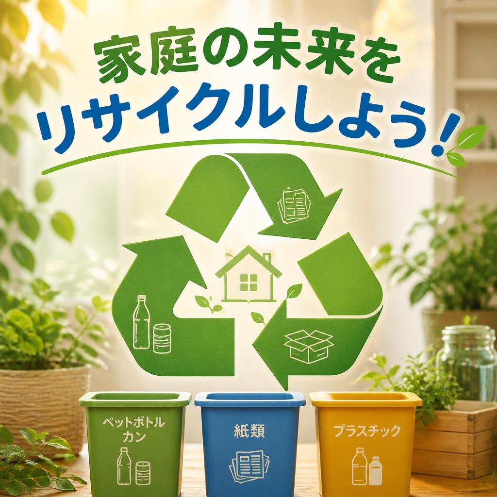 家庭の未来をリサイクルしよう!