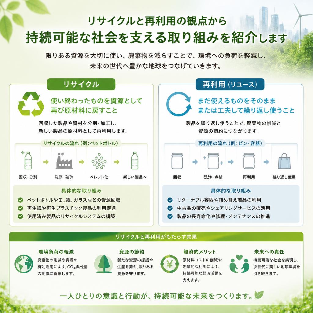 4. 環境に優しいエコな取り組み