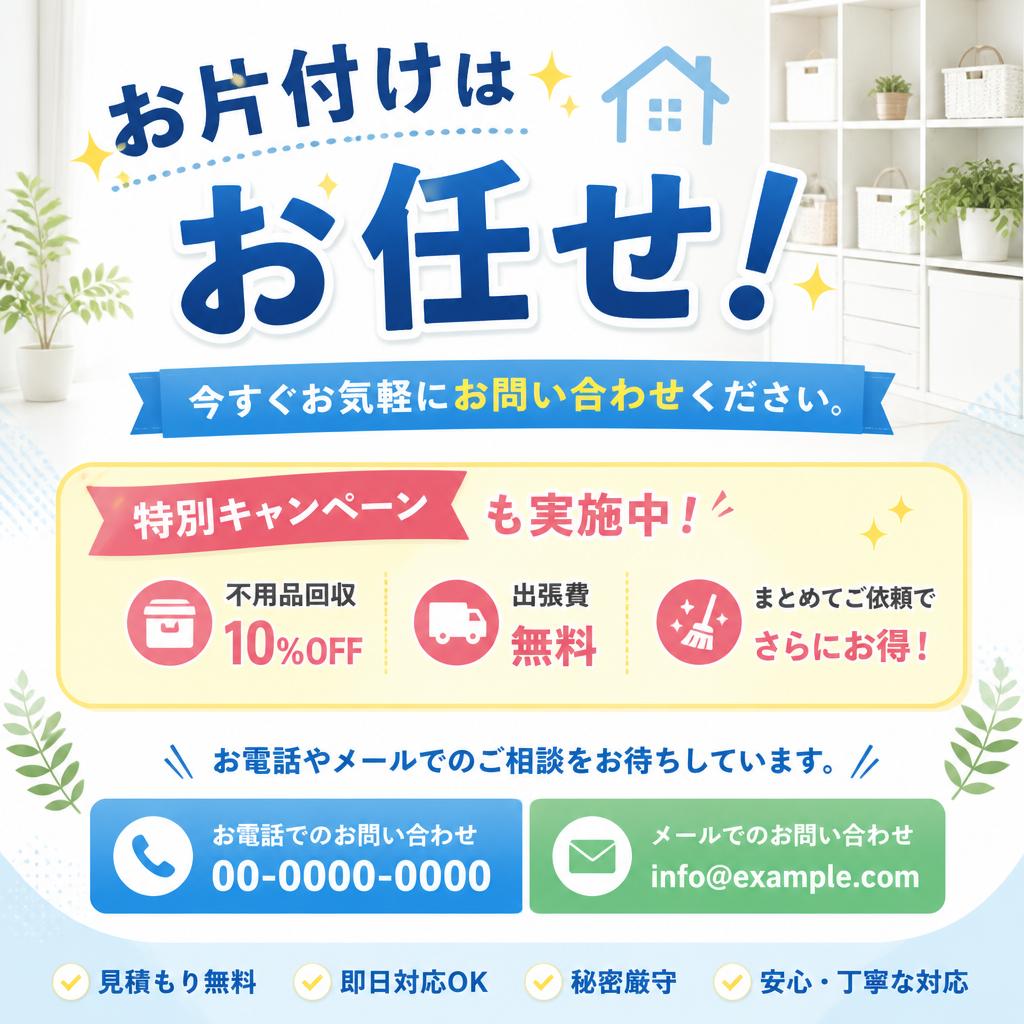 今すぐお問い合わせを！
