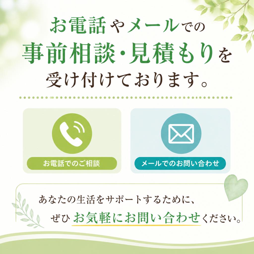 今すぐご相談を！