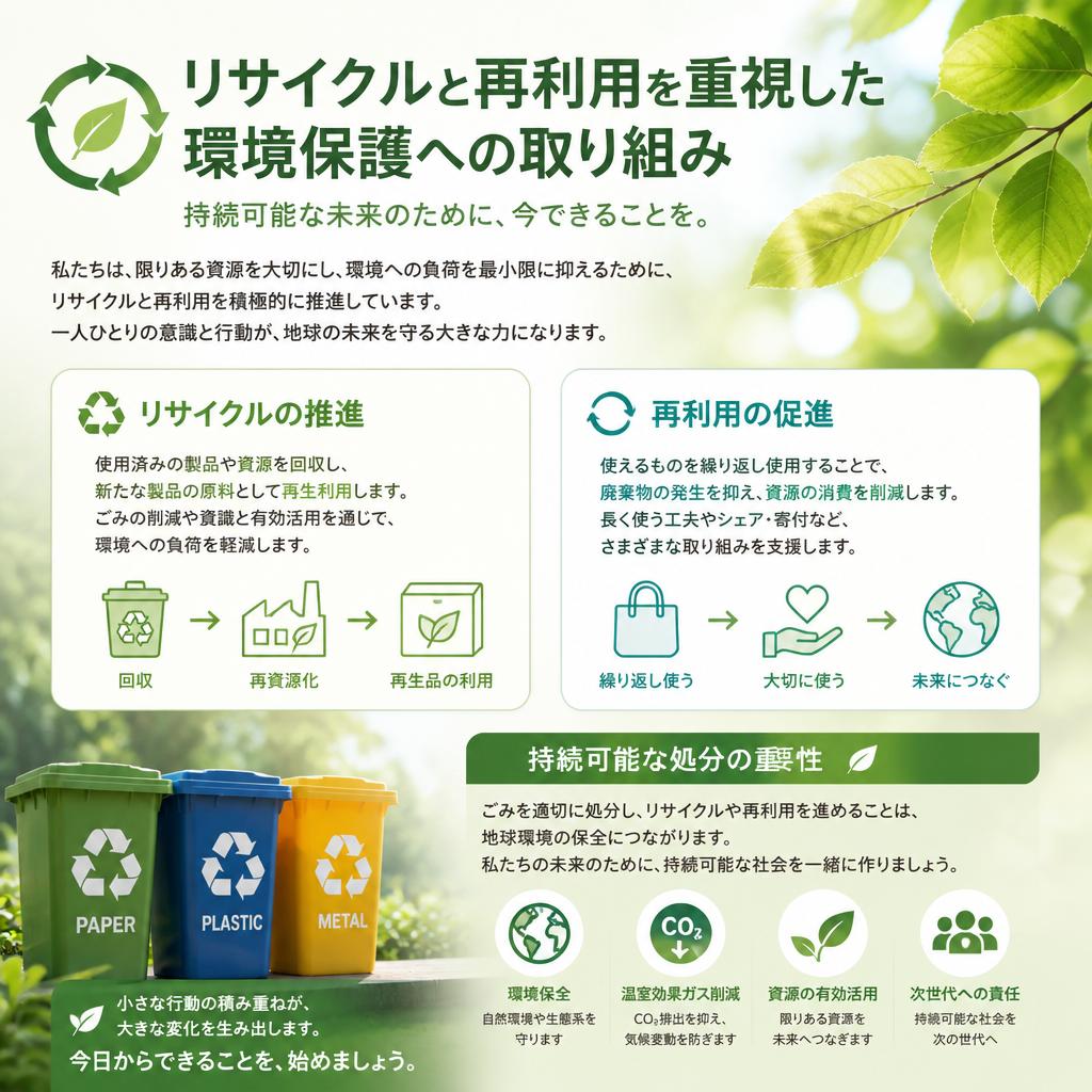 4. 環境に優しい処分方法