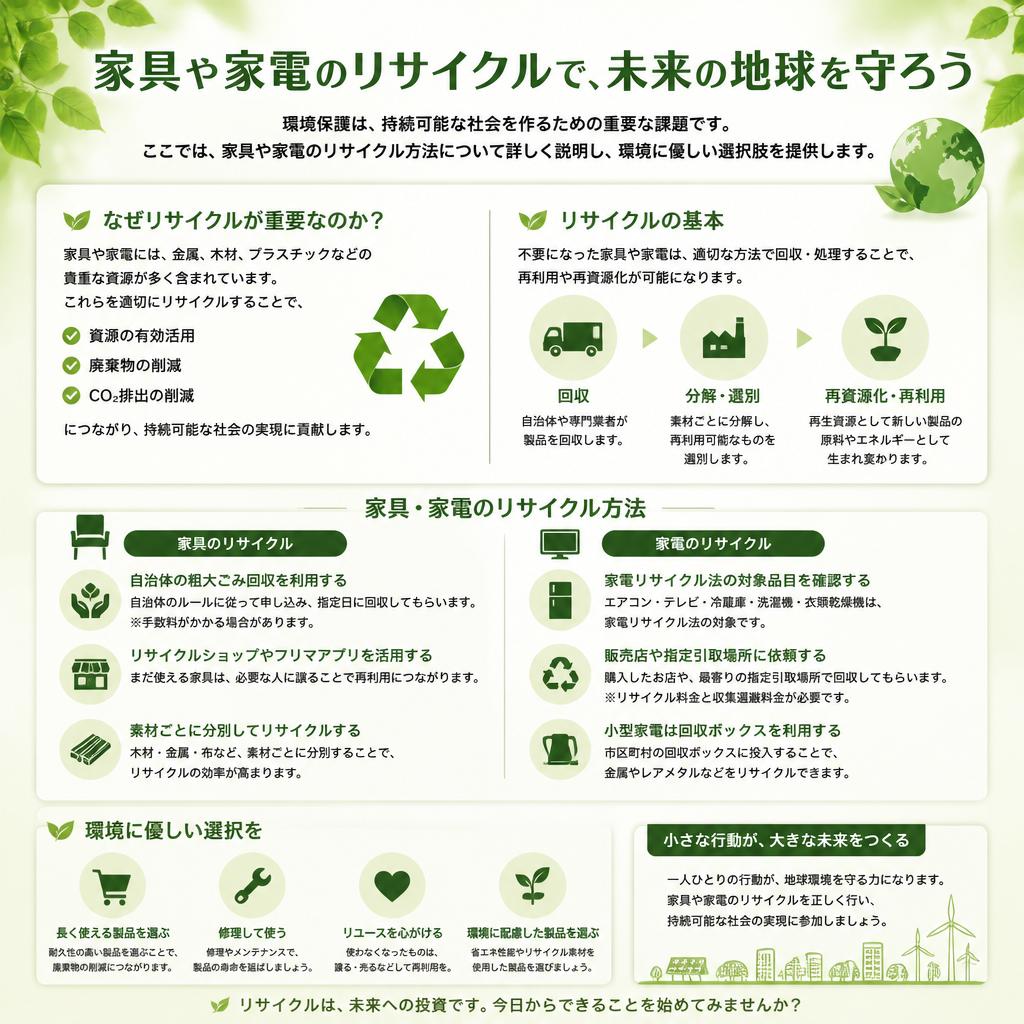 環境に優しいリサイクル方法とは？