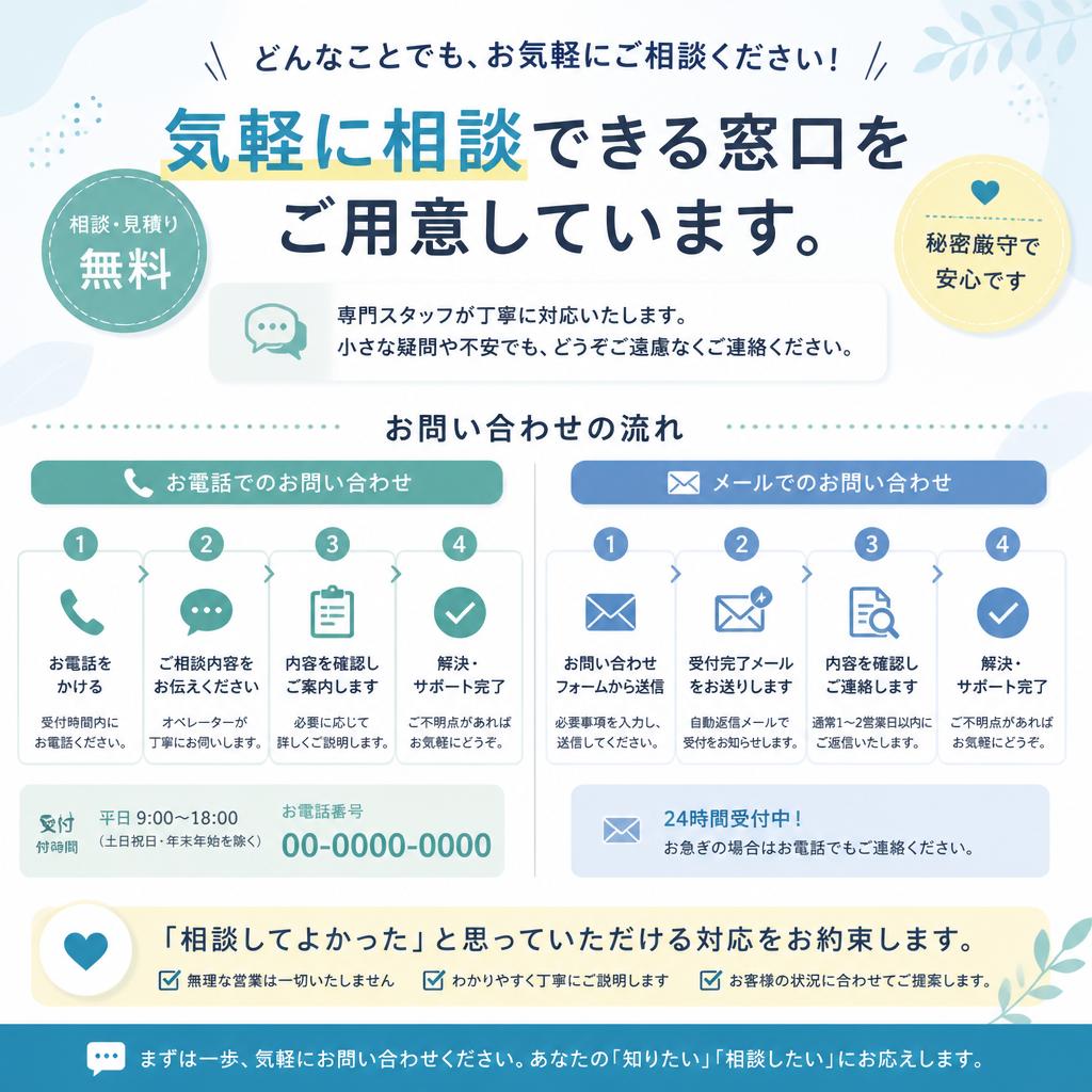 お問い合わせ方法