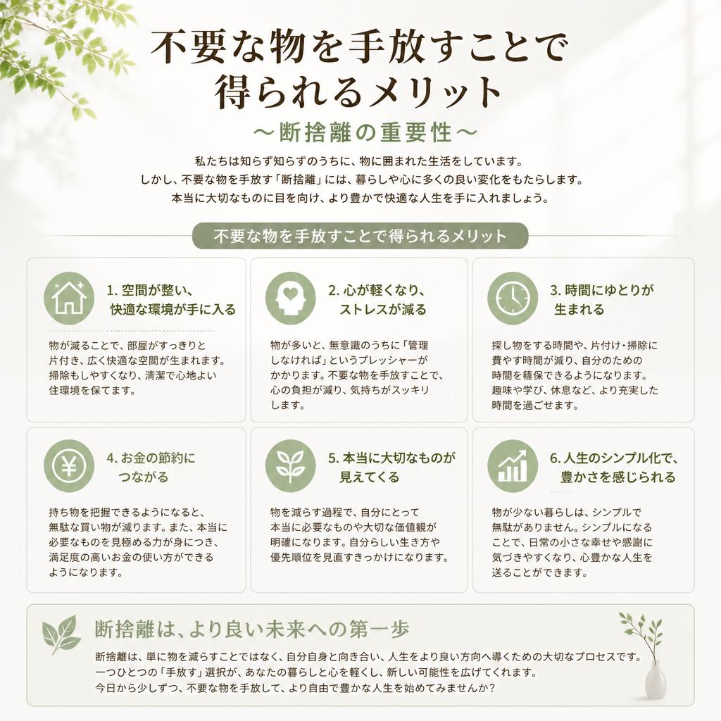 2. 断捨離のすすめ