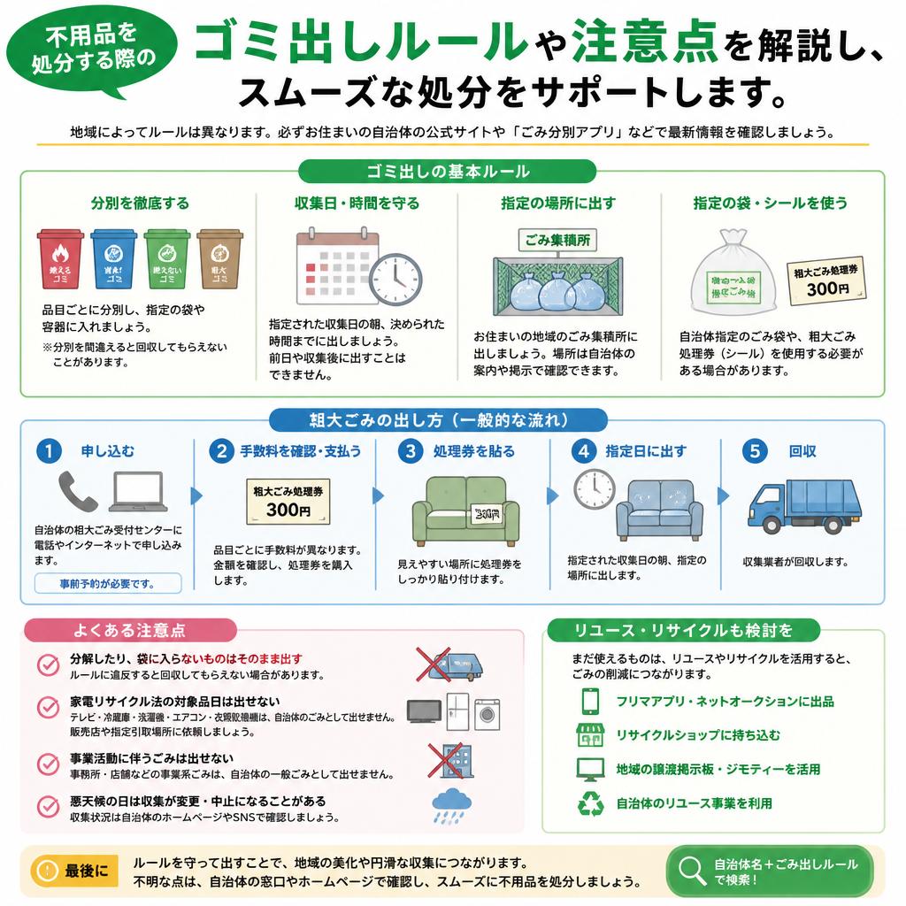 4. ゴミ出しのルールと注意点