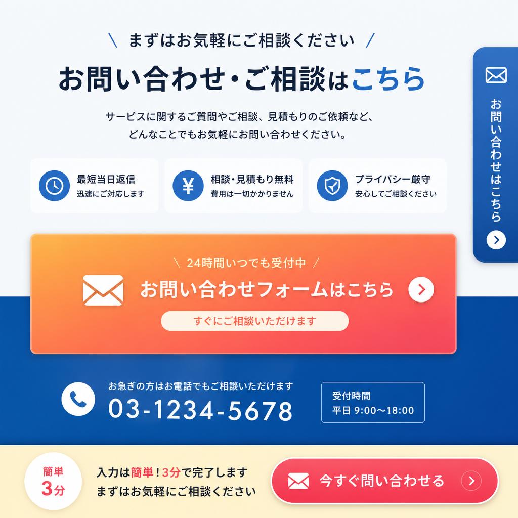 7. お問い合わせ: あなたの片付けをサポートします