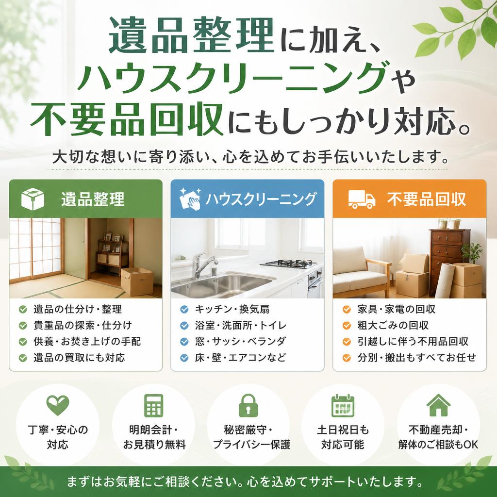 幅広いサービスを提供