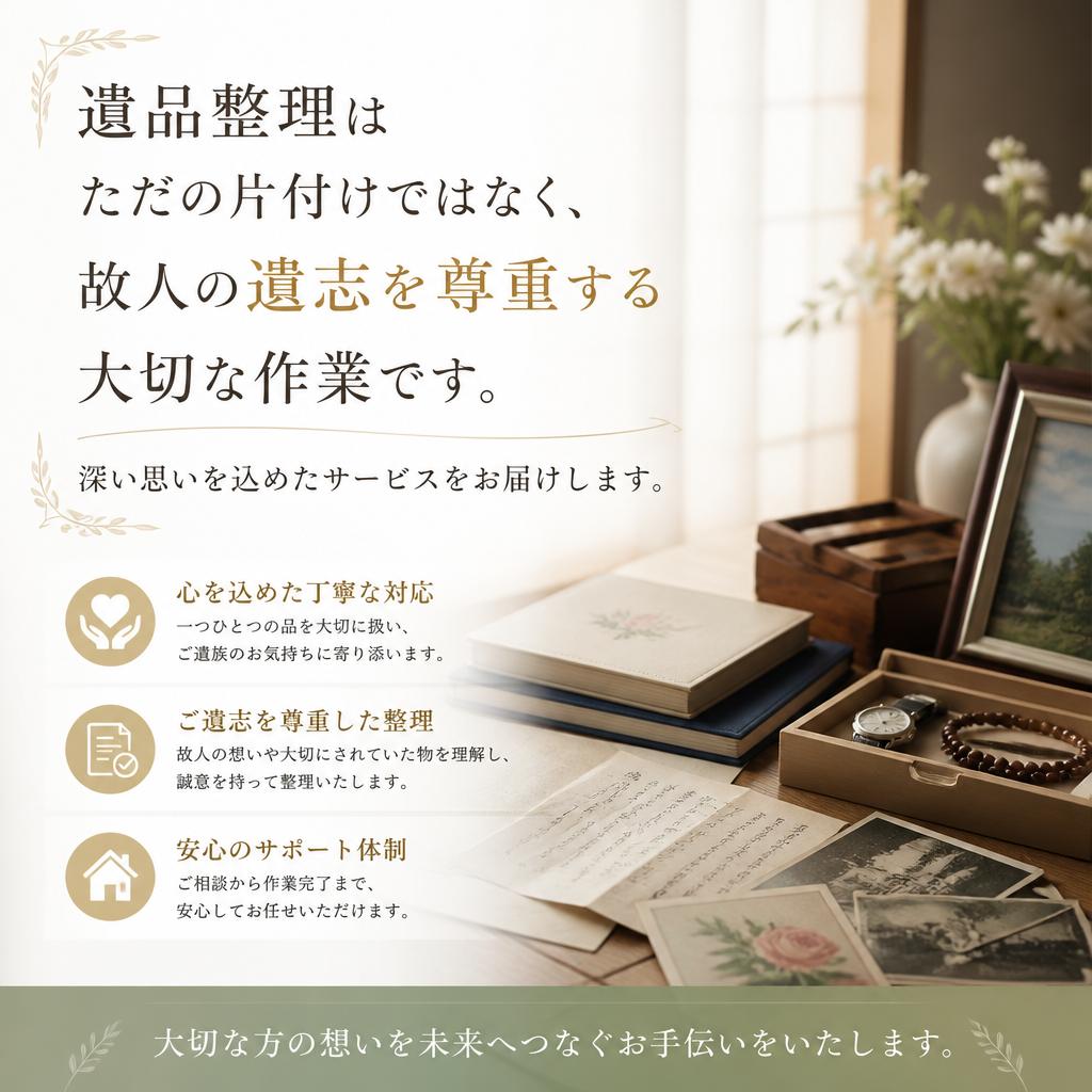 遺品整理の重要性