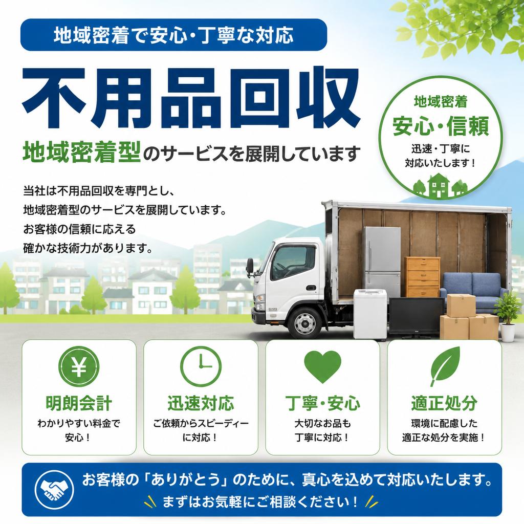 4. 不用品回収の専門業者