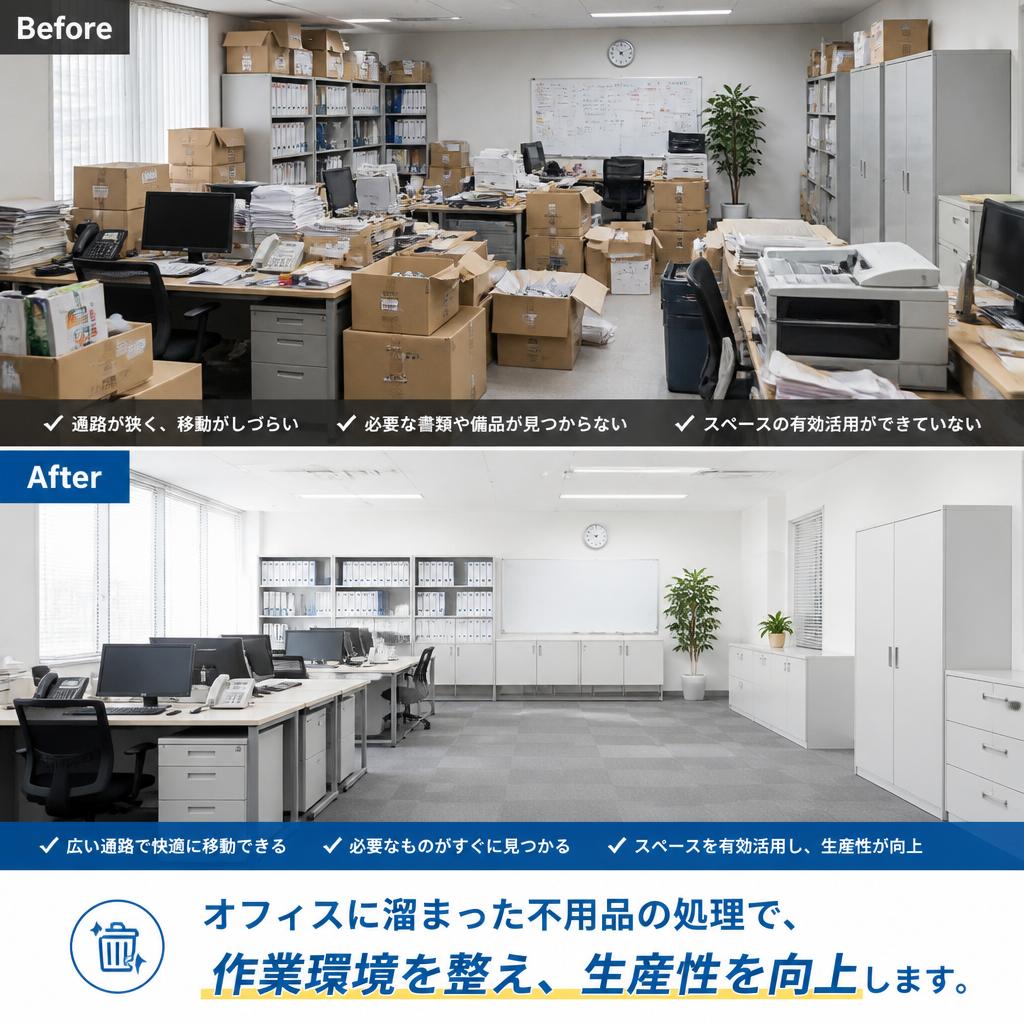 オフィスのスッキリ化