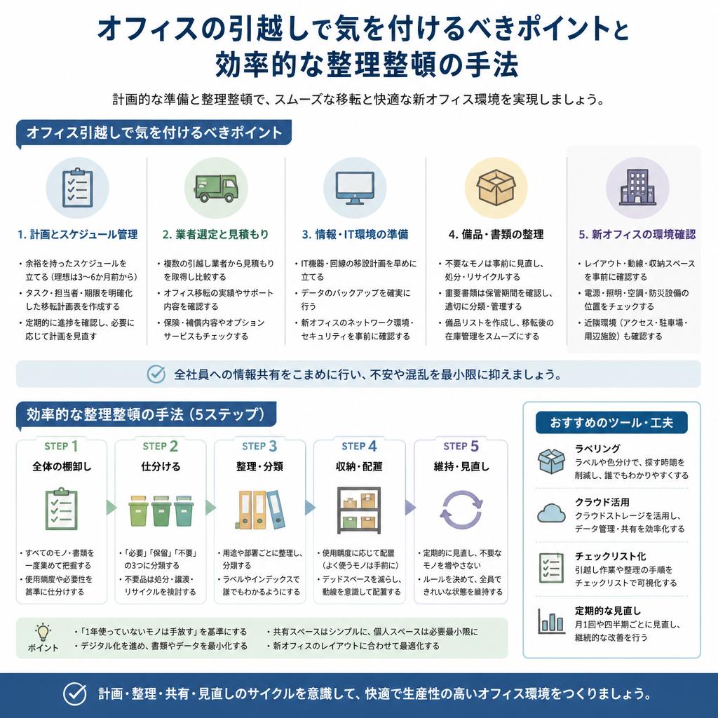 4. 引越しとオフィス整理