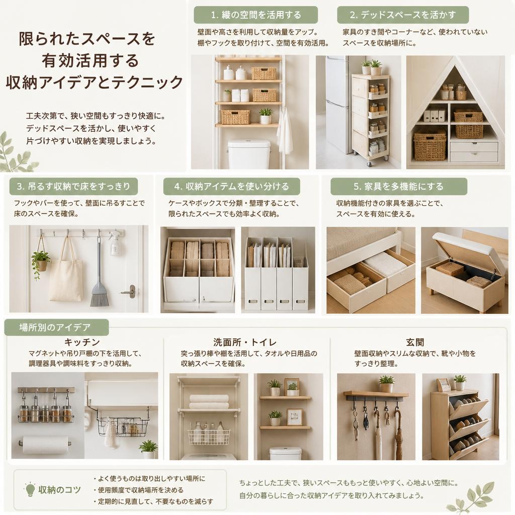 5. 収納のテクニック