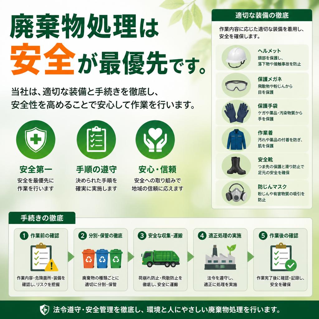 安全管理への取り組み