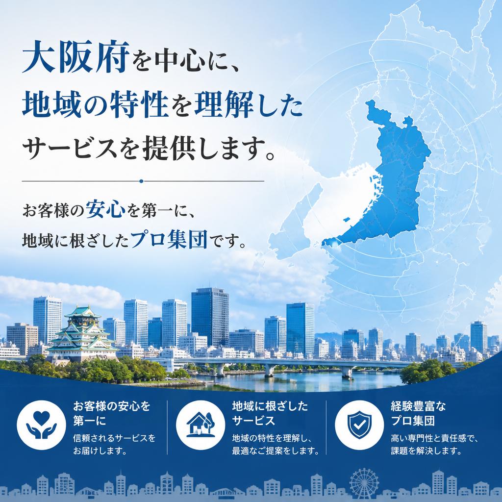 地域密着型の信頼