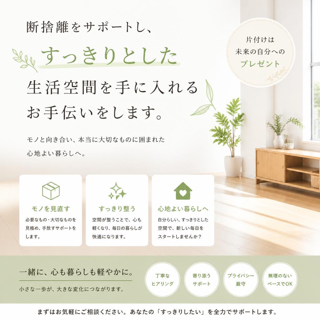 5. 断捨離で得られる新たな生活