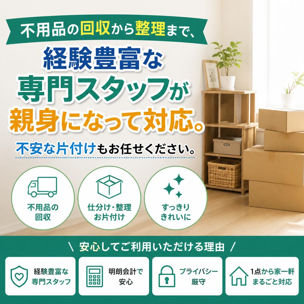2. 不用品処分のプロ