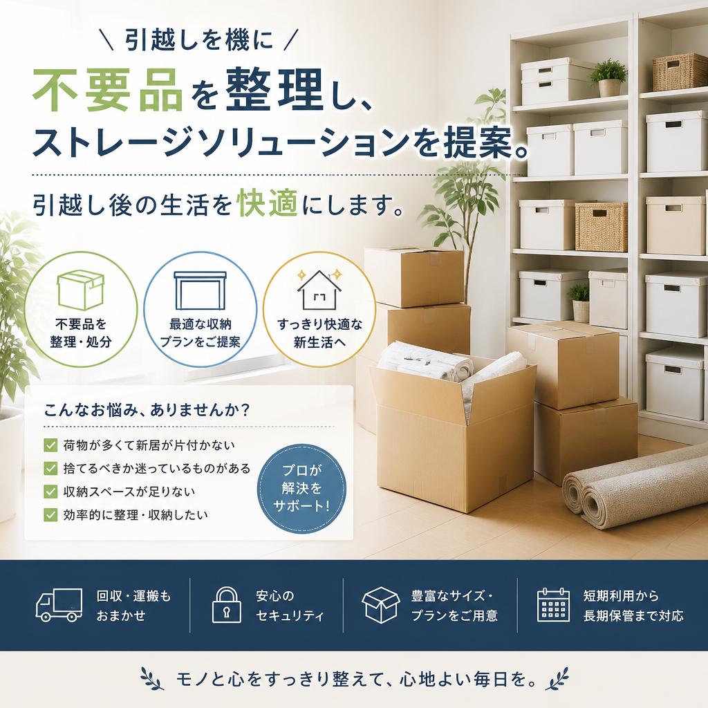 収納スペースの最適化