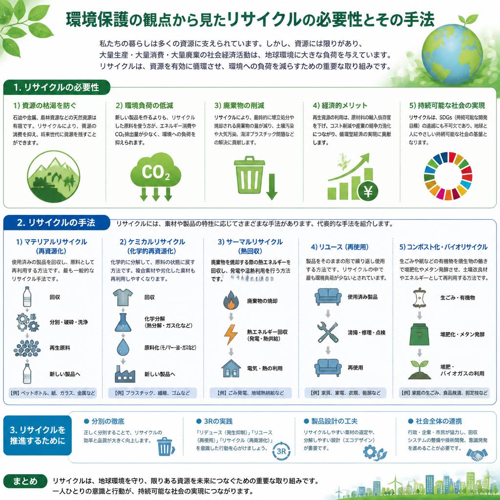 リサイクルの重要性