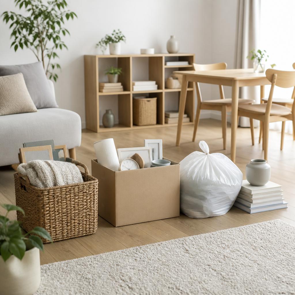 住まいをスッキリ！手軽に不要品を処分する方法