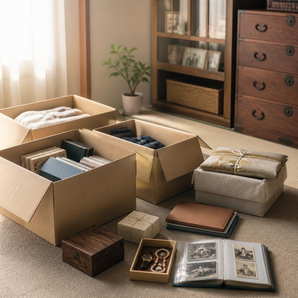 思い出を大切に！遺品整理のプロにお任せ