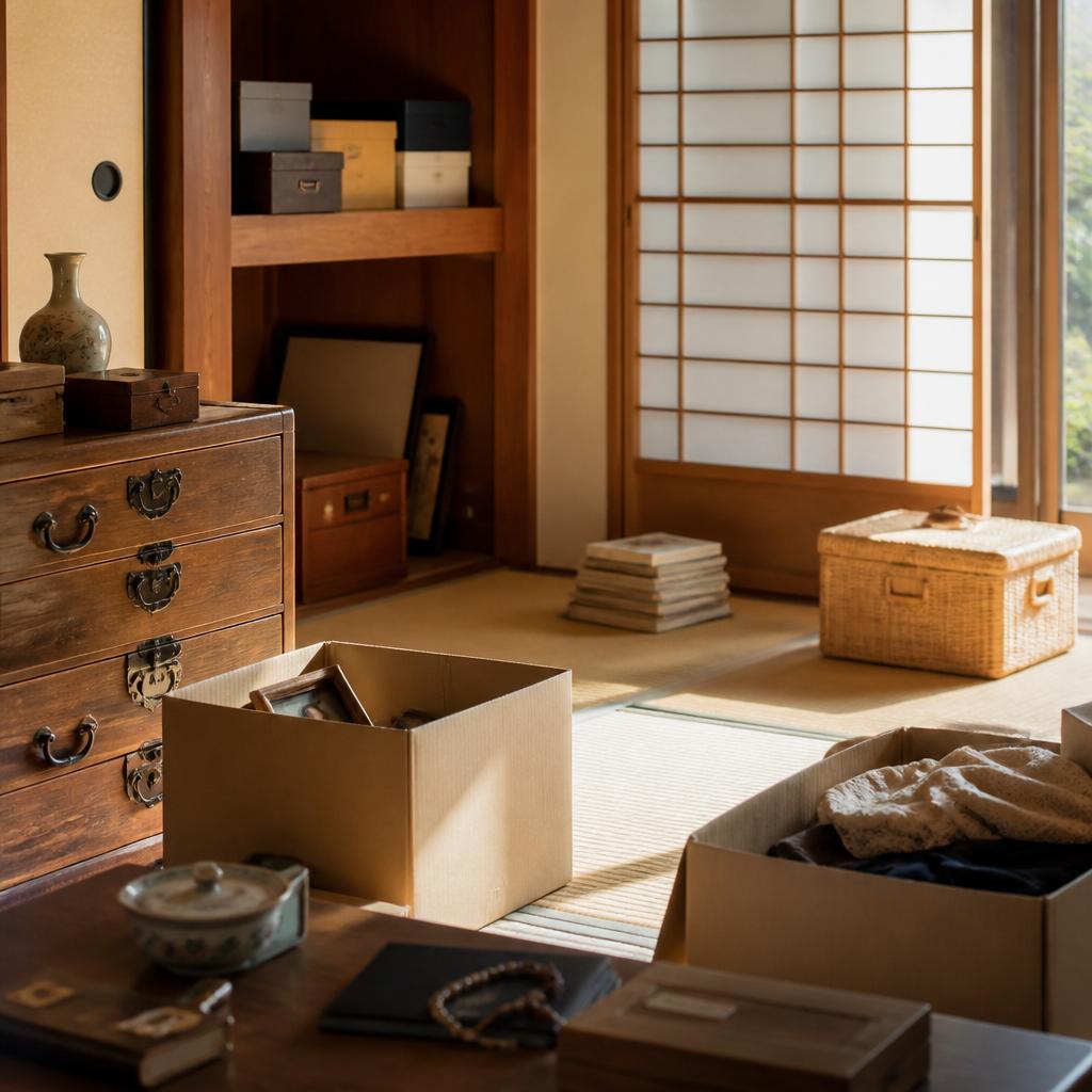熟練の遺品整理士が心を込めて対応