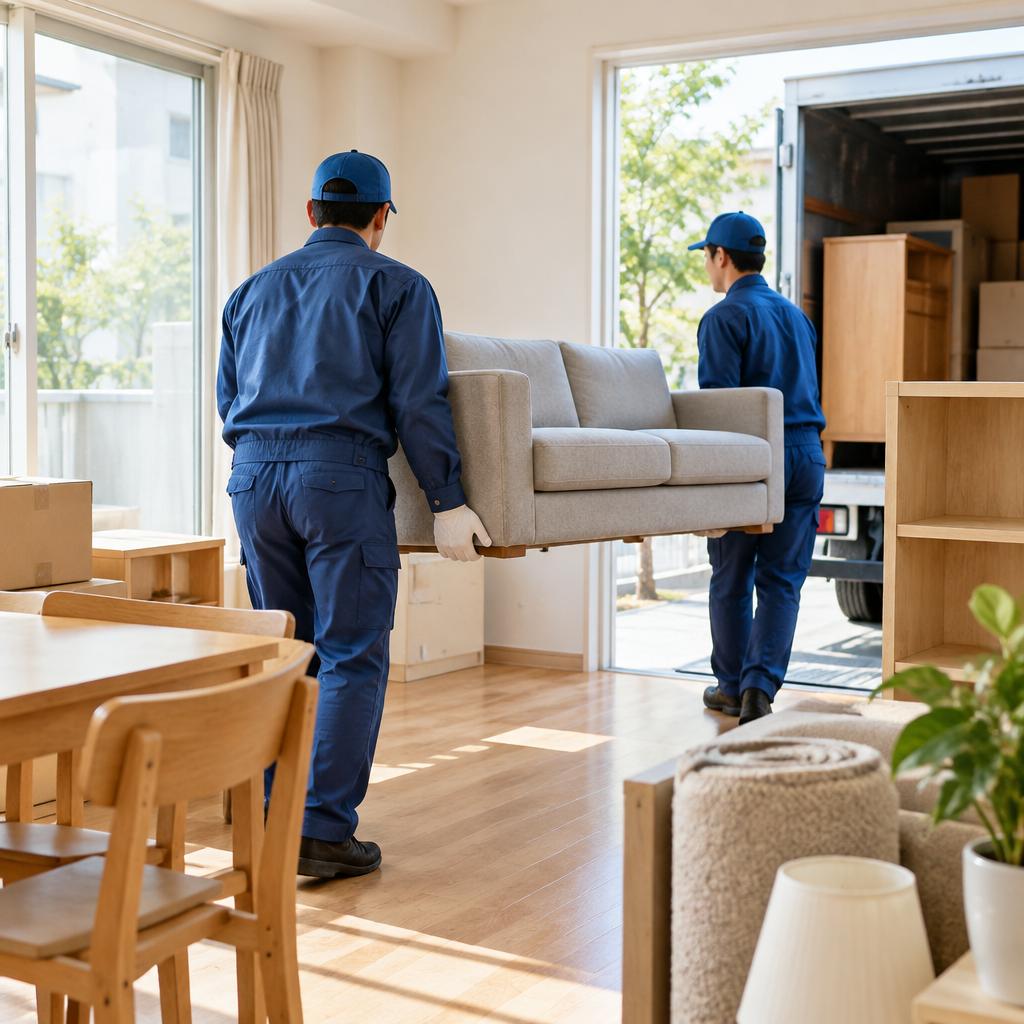 新生活のはじまりに、家具の手放しもスムーズに。分別から搬出・処分まで、プロがまるごとサポートします。